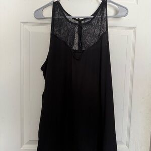 Torrid Elegant Black Lace Top